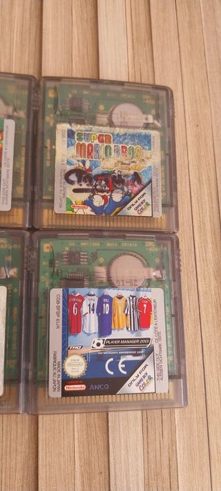 4 juegos Game Boy Color