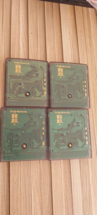 4 juegos Game Boy Color