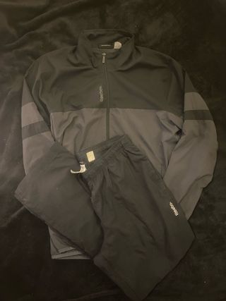 Chándal Reebok negro gris - Talla L