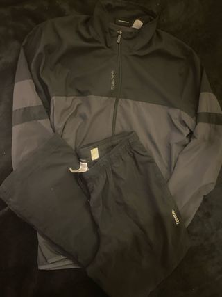 Chándal Reebok negro gris - Talla L