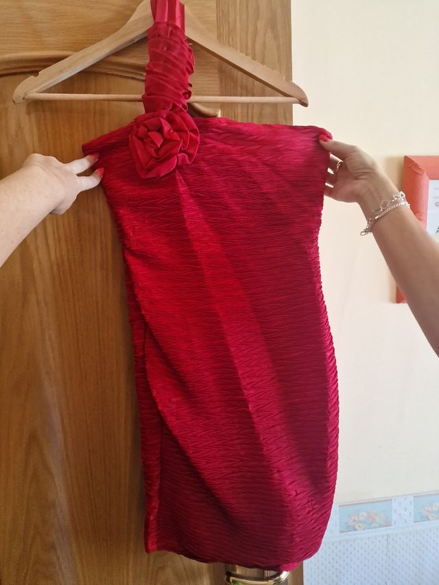 Vestido rojo evento - Talla L