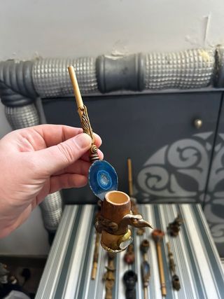 Collezione di 12 pipe decorative
