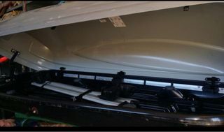 Cofre techo 480L gris