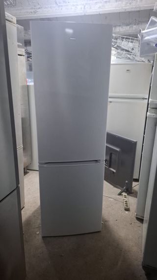 Nevera combi blanca