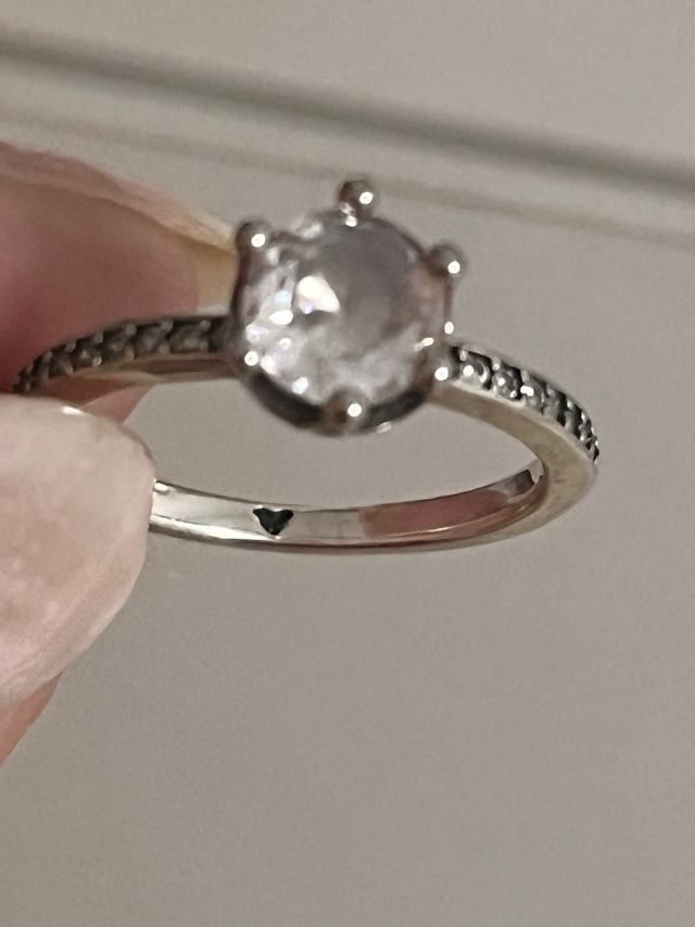 Anillo plata ley compromiso