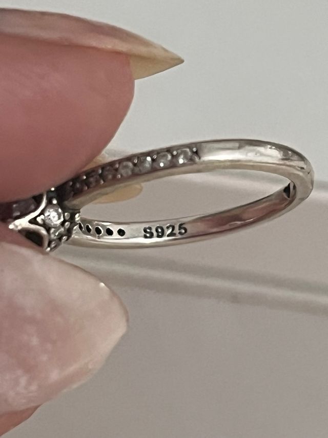 Anillo plata ley compromiso