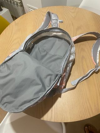 Mochila Nike gris-salmón