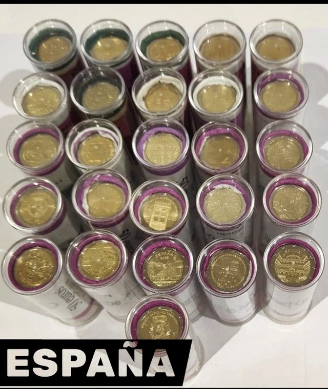 MONETE COMMEMORATIVE DELLA SPAGNA DA 2€ NON CIRCOLATE