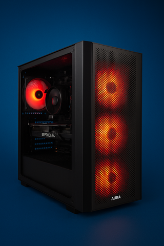PepiPC GAMING 14100F 16/1TB RTX 5060 8GB WIFI 