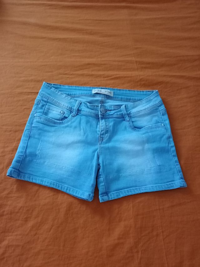 Shorts Donna Kiss Pink blu
