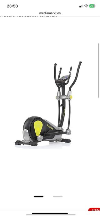 Bicicleta elíptica SALTER negra