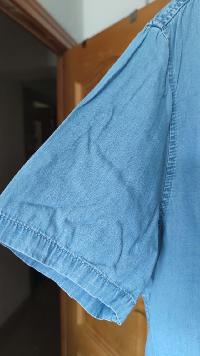 Camisa vaquera hombre Pull & Bear Talla L ó 44