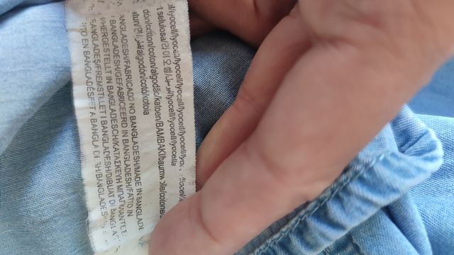 Camisa vaquera hombre Pull & Bear Talla L ó 44