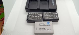 Caricabatterie Enegon LP-E17 Canon, NP-F970