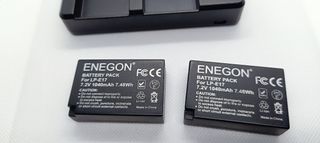 Caricabatterie Enegon LP-E17 Canon, NP-F970