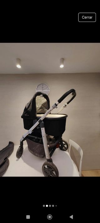 Uppababy Cruz: Silla paseo + capazo