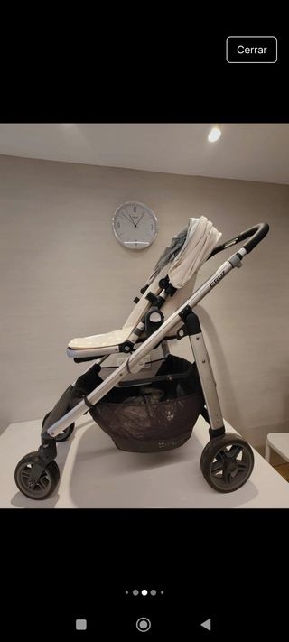 Uppababy Cruz: Silla paseo + capazo