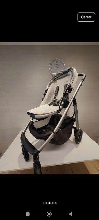 Uppababy Cruz: Silla paseo + capazo