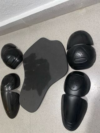 Chaqueta moto negra