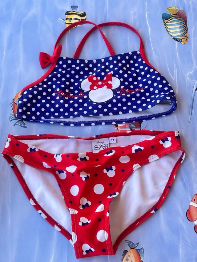 Costume Minnie Mouse bimba 7A