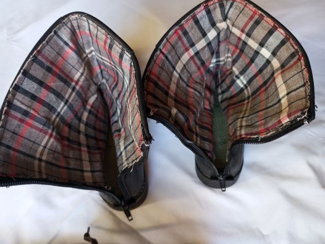 Botines Piel Marrón & Negros - Nº37