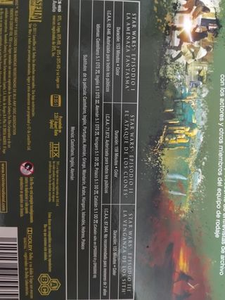 Star Wars Blu-ray I-III