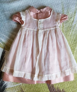 Vestido Neck Neck talla 2 años
