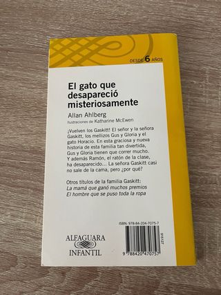 El gato que desapareció misteriosamente
