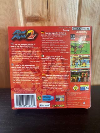 Caja Final Fight One - GBA