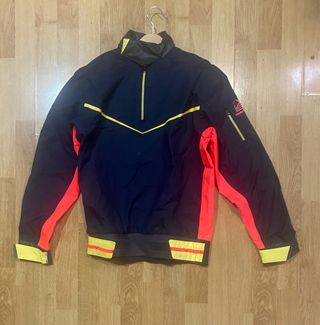 Cortavientos deportivo - Negro/Rojo