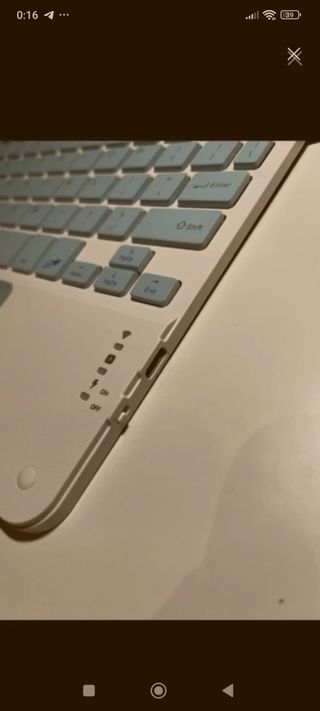 Funda teclado iPad Azul+Ratón+teclado bluetooth 