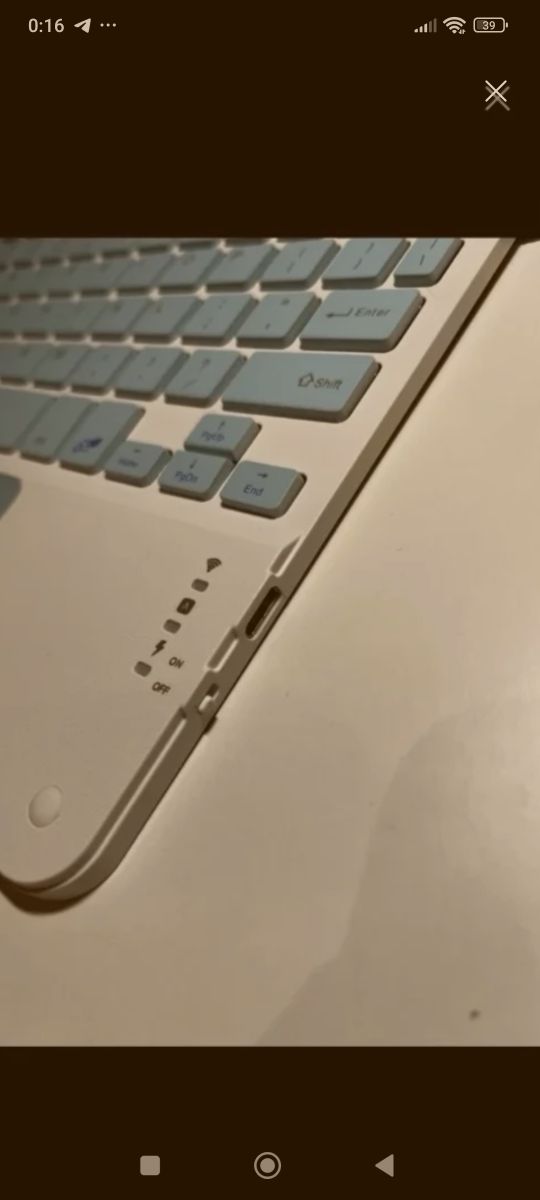 Funda teclado iPad Azul+Ratón+teclado bluetooth