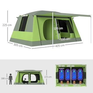 Tienda Camping 4-8 Personas