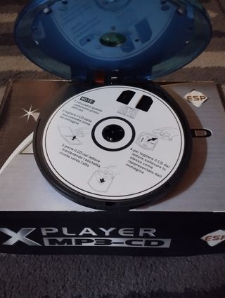 X Player MP3-CD Player portatile