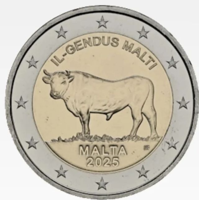 MALTA 2€ MONETE COMMEMORATIVE NON CIRCOLANTI