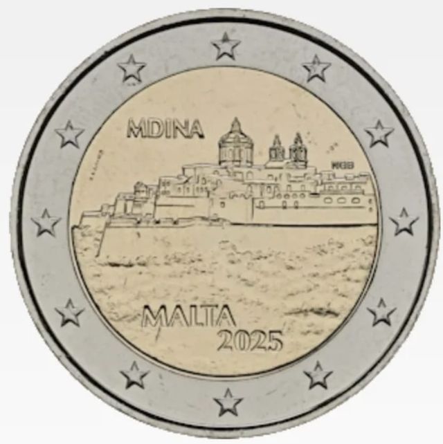 MALTA 2€ MONETE COMMEMORATIVE NON CIRCOLANTI