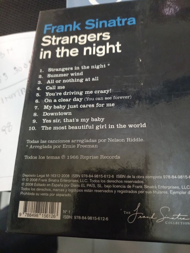 CD Frank Sinatra - Strangers