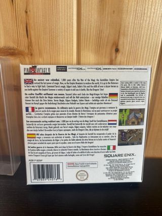 Caja Final Fantasy VI GBA 