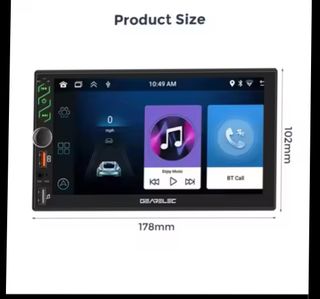 Radio Coche Android 13 7" 2DIN
64 GB con camera 