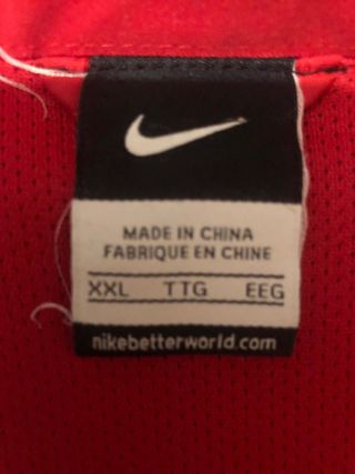 Chaqueta Nike Manchester, roja y negra
