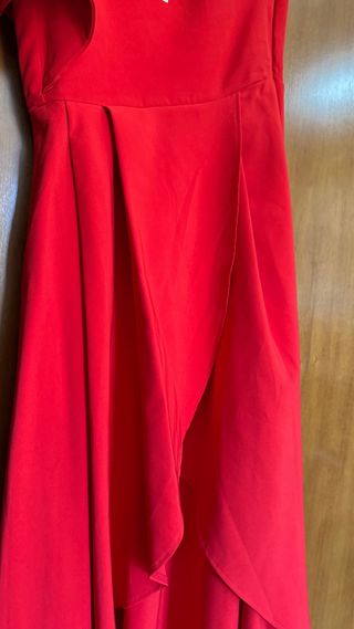 Vestito lungo rosso XL