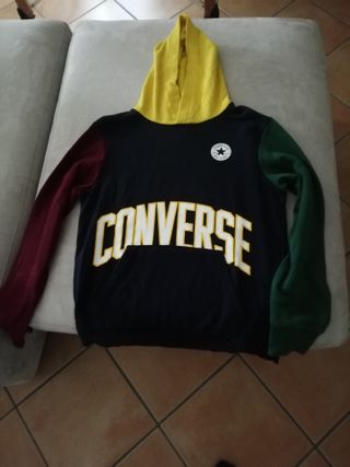 Felpa Converse Unisex Gialla Tg.L