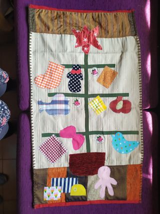 Cabeceros, caminos de mesa, cuadros, Navidad