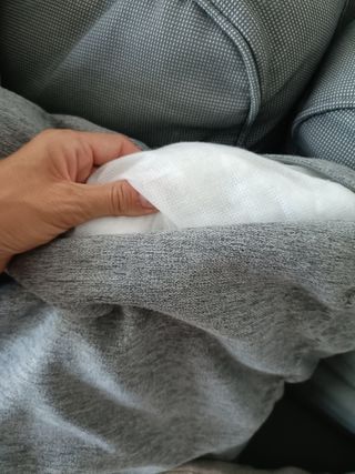 Cojines sofá - Beige y Gris