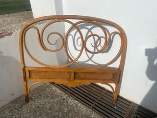 Cabecero antiguo de haya - 105cm