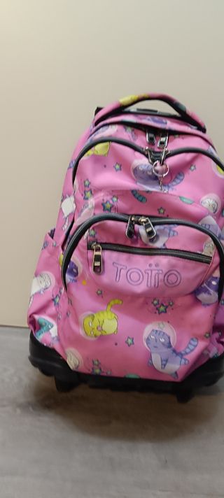 Mochila escolar con ruedas Totto