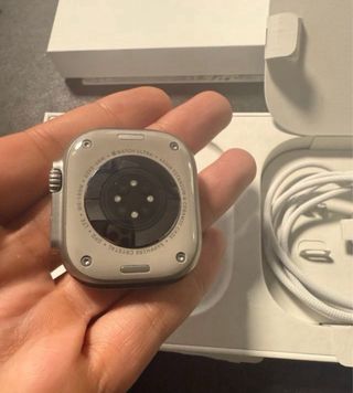 Apple Watch Ultra 2 Gris/Naranja.
