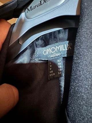 Vestito nero doppiopetto tg 42
