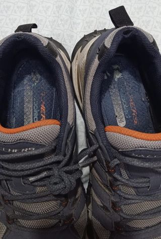 Zapatillas Skechers 43 - Gris/Azul