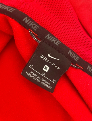 Nike Dri‐Fit Sweatshirt Red & Black Size XS
